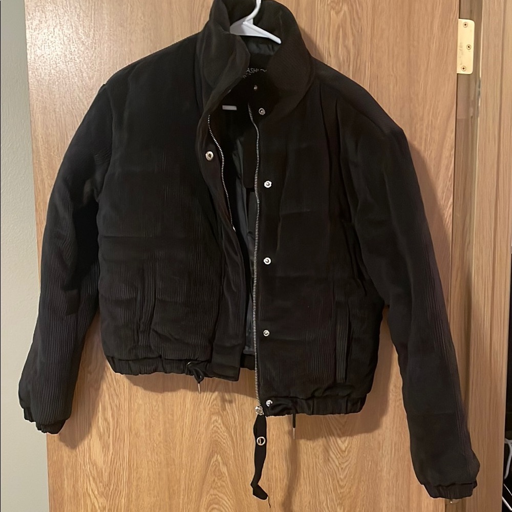 Ashley By 26 International Black Puffer Jacket